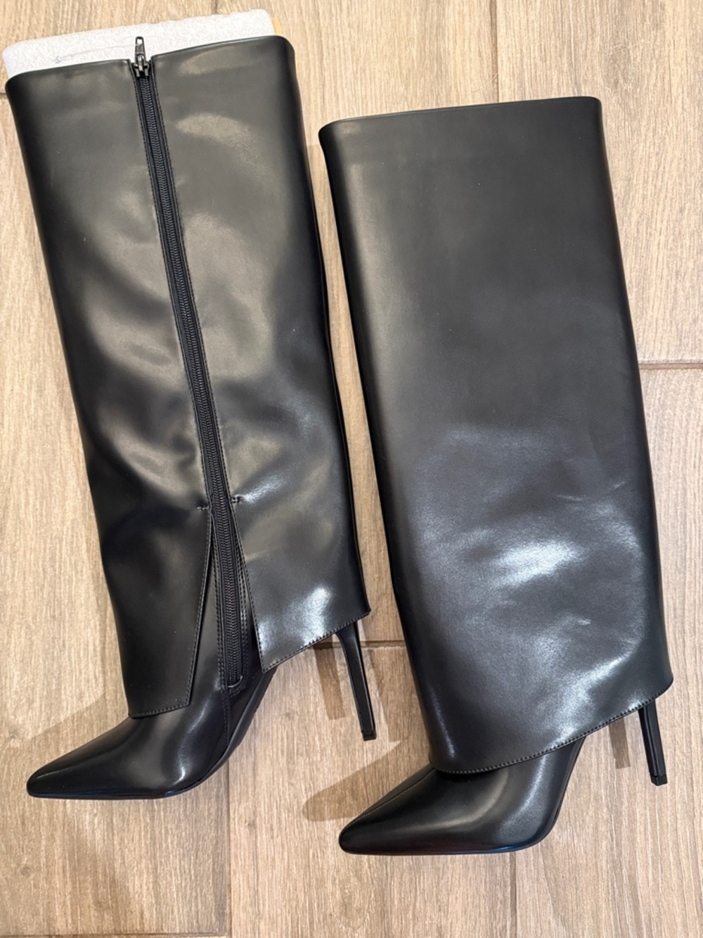 INC Skylar Knee High Cuffed Shaft Pointed-Toe Boot - Picture 5 of 8